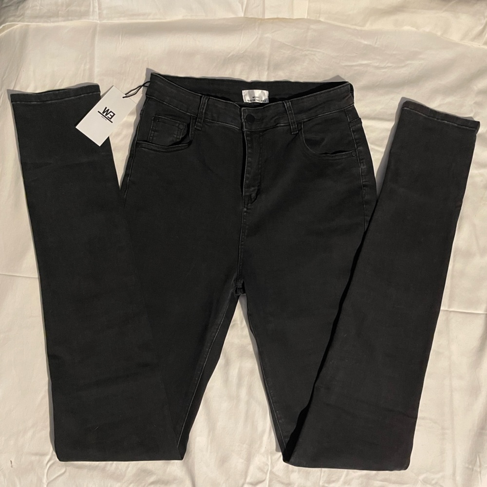 Wexist womens extra tall jeans! 16 18 NWT Black